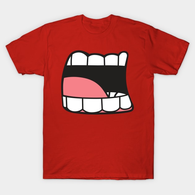 Mouth T-Shirt by Plushism